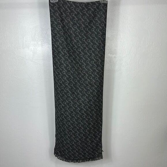 Celine Dion Gray Courage Allover White Print 2019 Tour - Picture 1 of 5